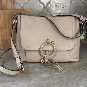 See By Chloe Joan Leather Bag with Gold Accents